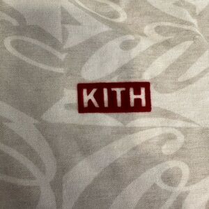 KITH Cream Graphic Tee